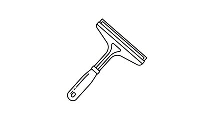 paper clip isolated on white