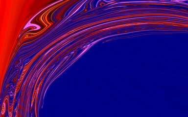 Vibrant digital data corruption with colorful abstract noise and horizontal screen glitches creating modern chaos