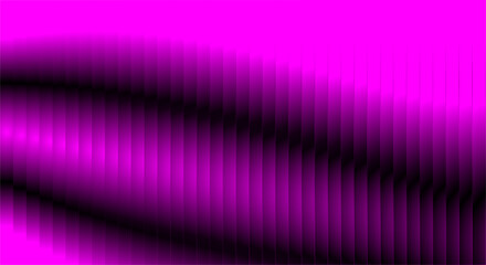 Dynamic magenta and black striped gradient abstract background