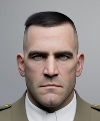 portrait of a young blond man