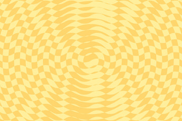 Vector abstract distorted background. Dynamic backdrop with optical illusion, op art.