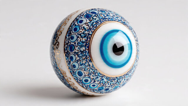 Ceramic Turkish Evil Eye Ornament