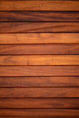 Rich Brown Natural Wood Siding Texture Background with Horizontal Overlapping Planks