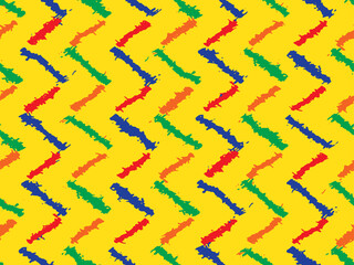 Full Seamless Doodle Hand Drawn Linen Style Pattern Vector. Organic Natural Color Design for Pillow, Soft Linens. Modern Home Decor Fabric Print. Repeat illustration Background