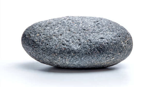 Grey Stone on White