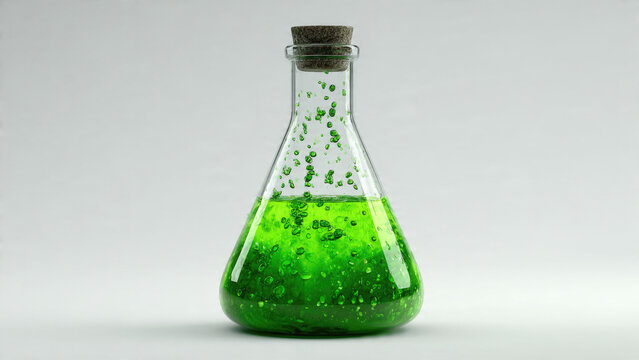Green Liquid in Beaker