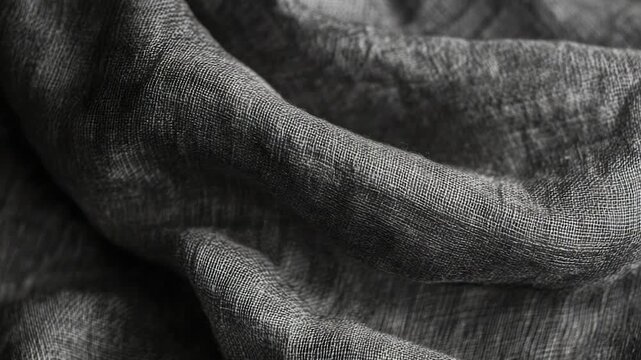 A simple  of a cloth in monochrome tones