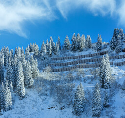 Winter mountain (Austria, Tyrol).