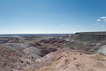 view of petrified forest national park