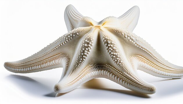 White Sea Star Isolated