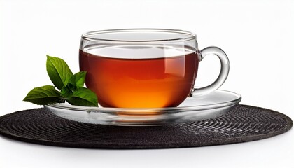 Tea Cup Isolated On White Background Generative Ai