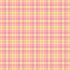 Workshop pattern plaid textile, punk texture background check. Mesh tartan seamless vector fabric in red and yellow colors.