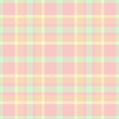 Male fabric textile texture, painting plaid tartan background. Shape seamless vector pattern check in light and lemon chiffon colors.