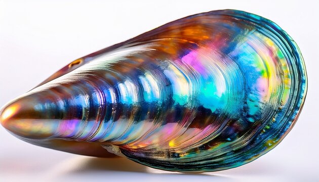 Beautiful Polished Iridescent Abalone Paua Shell