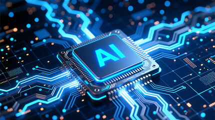 ai technology with digital fractal realms