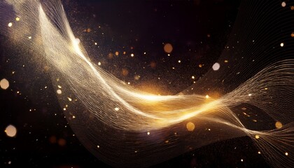 Magic Background Particle Effect Simple Background Motion Graphic