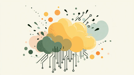 Dividendes qui tombent du ciel &ndash; illustration financi&egrave;re simple et ludique