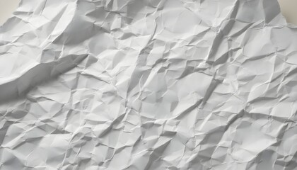 Obraz premium Crushed white paper texture abstract background with deep shadows and highlights perfect for creative design projects