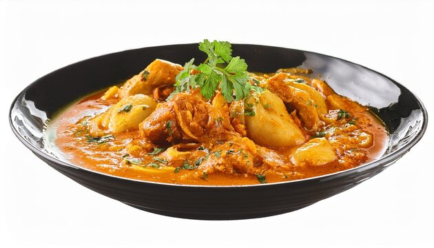 Chahan In Dish Isolated On Transparent Background