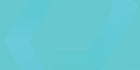 Vibrant Aqua Hexagonal Overlap Pattern, Vector illustration.