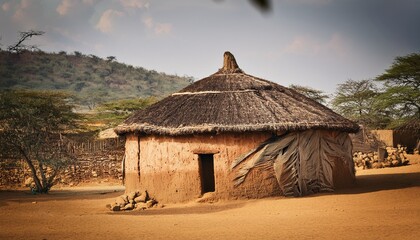 Central Africa 1871 Local Inhabitants And Daily Life
