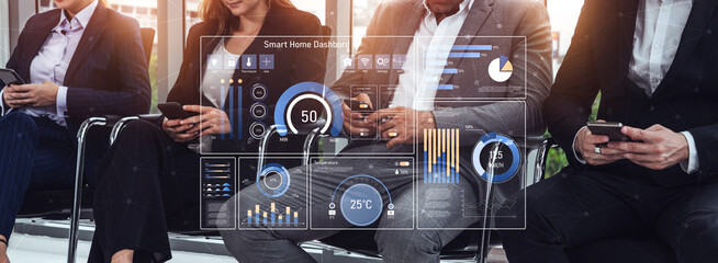 Smart home dashboard manages IoT system. Smart home dashboard controls temperature, dashboard tracks energy, smart home handles devices, and smart home dashboard monitors data. Vouch