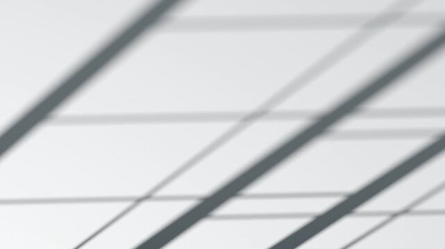 Abstract window sashes shadow moving backdrop, looped animation
