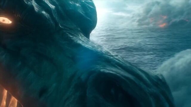 Epic Dragon Unleashed - A Fantasy Creatures Fiery Reign.