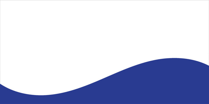 Abstract Blue Wave Design With White Curved Stripe For Modern Branding And Visual Impact Elements eps10