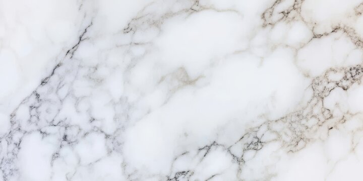 Fototapeta Elegant and Sophisticated White Marble Texture with Delicate Veining for Luxurious Visual Designs