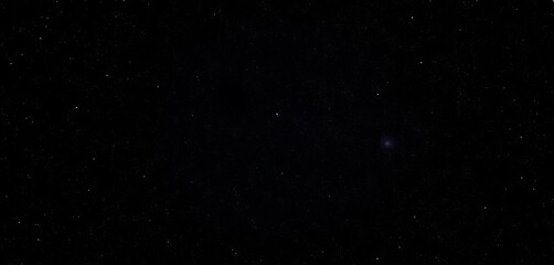 Intense black void speckled with faint, distant starlight,  universe, dark