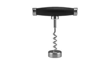 Corkscrew Isolated on White Background
