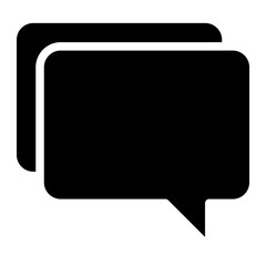 Speech bubble icon