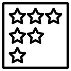 Evaluation thin line icon. Containing checklist, review, quality, survey, analysis, document, business management data, inspection, statistic, inspecting, statement, report, test vector