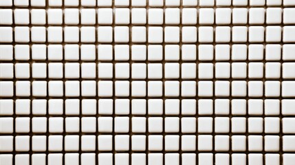 A closeup shot of small silver tiles - good for a background