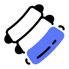 This BBQ Ribs icon is suitable for barbecue party.