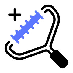 This Grill Brush icon is suitable for barbecue party.