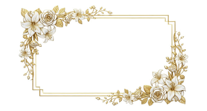 frame of golden wheat