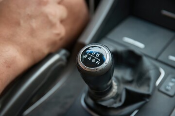 Manual gear stick shifter