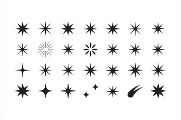 Twinkle and Glow Symbol Collection for Web Interfaces and App Graphics © ALI