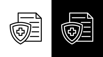 Health Safety With Icon Set Design