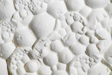 Close up of Abstract Background of Light Textured Powder