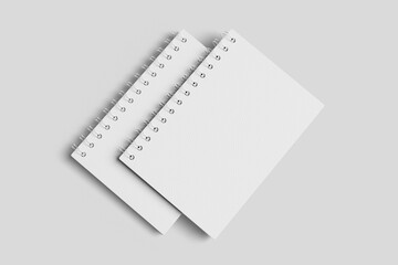 High quality notebook mockup