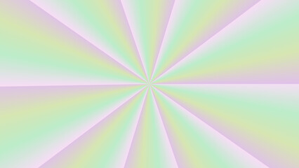 Fresh Pastel Green and Lavender Radial Gradient Background, Bright Sunburst Abstract Pattern