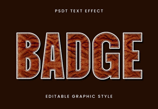 Leather Text Effect