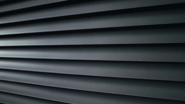 Modern Metallic Blinds Texture Background Industrial Design Element