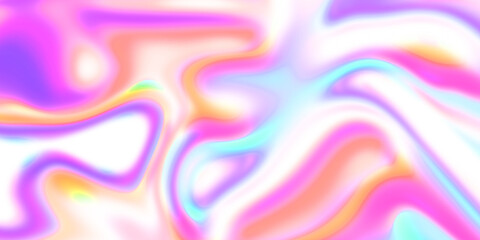 Abstract swirling neon colors flowing liquid background
