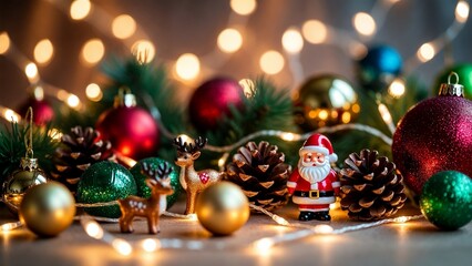 クリスマスの背景　A