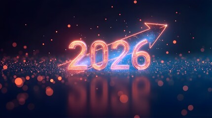 Imagine a dazzling New Year&rsquo;s Eve celebration in 2026 set in a futuristic city skyline. Neon lights and holographic displays light up the night sky as people in stylish, tech-enhanced outfits in