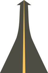 Soft Ground Pathway Illustration Element